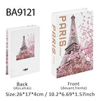 Fashion Paris Milan Luxe Fake book Decorative Books Storage Box
