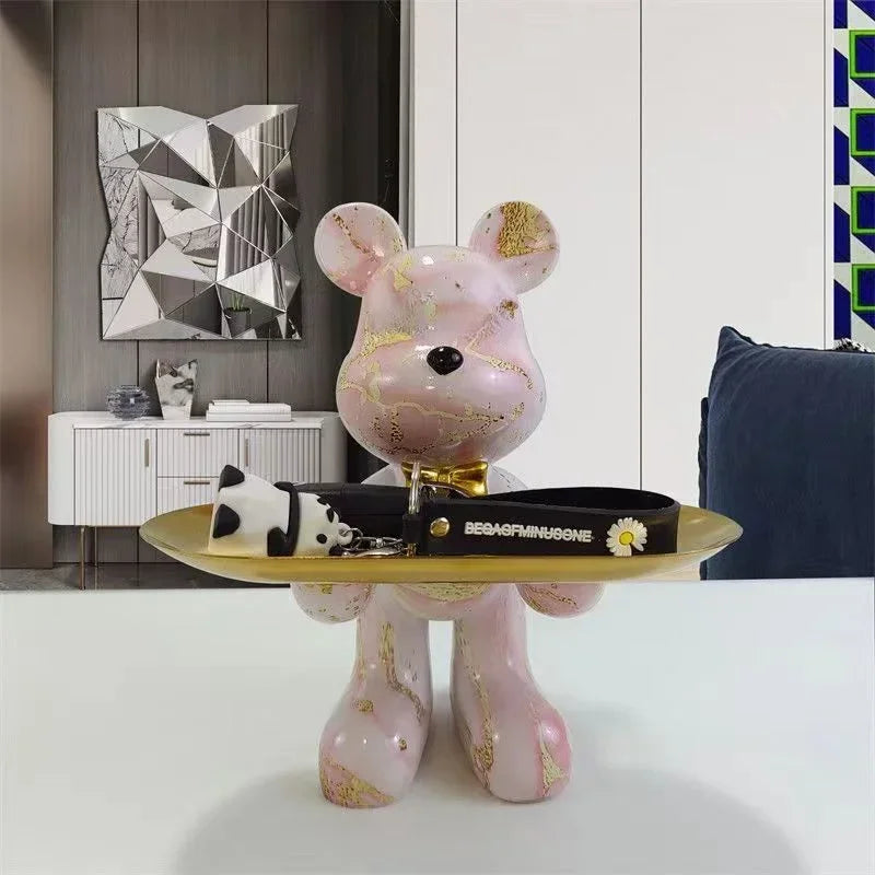 21cm Graffiti Bear Ornament Figurine