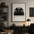 Minimalist Hyper Car Poster - E60 M5 CS M3 G800 911 GT3RSports Car Supercar Canvas