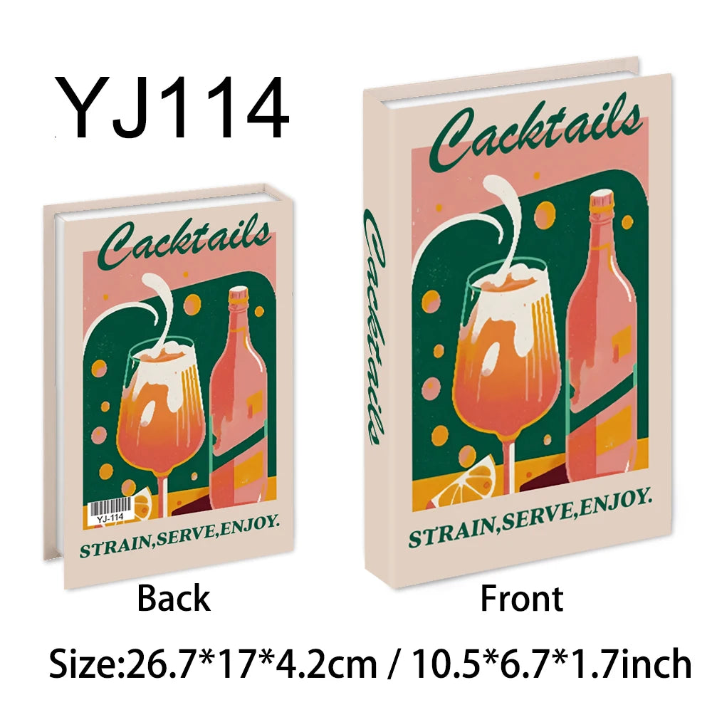 New Luxury Fake Books Home Decoration