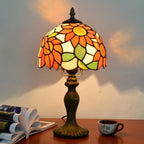 European Style Table Lamp Stained Glass Reading Light