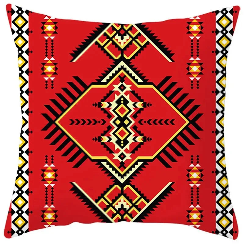 Bohemian ethnic style pillowcase living room sofa pillowcase