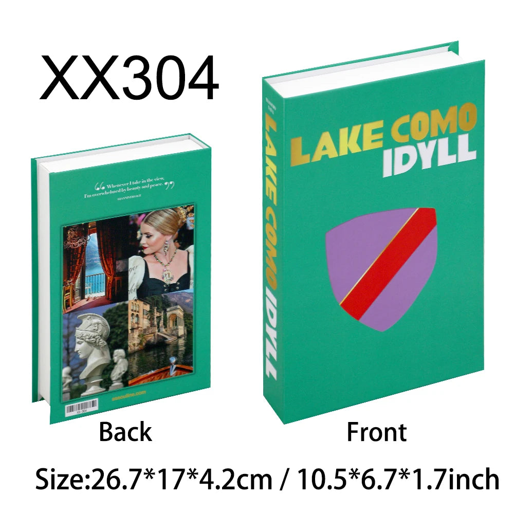 Living Room Decoration Fake Book