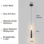 Nordic LED hanging Pendant Lamp