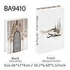 Islamic Mosque Luxury Fake Book Storage Box