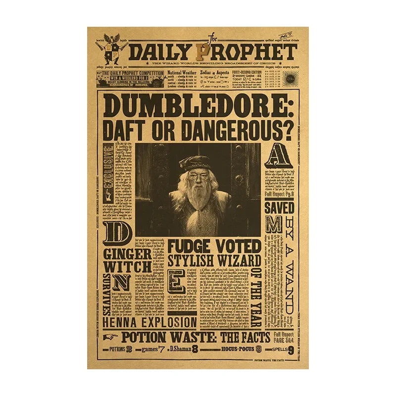 Magic School Movie Peripheral Posters