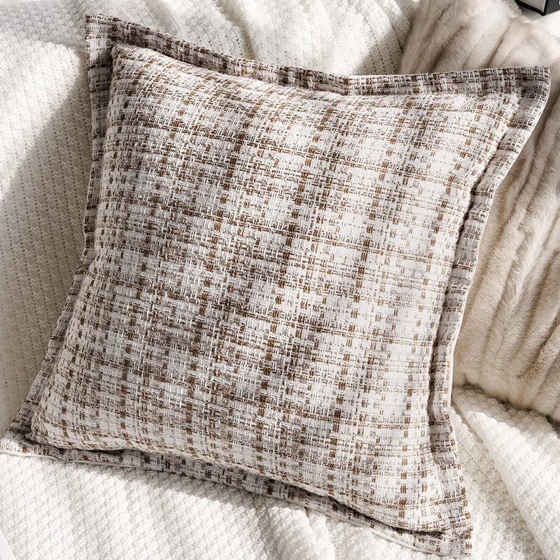 Textured Woven 45x45 Decorative Pillowcase