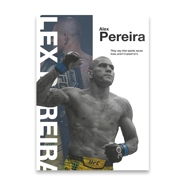 Boxing Star Canvas Wall Art Print Poster MMA Decorative Painting