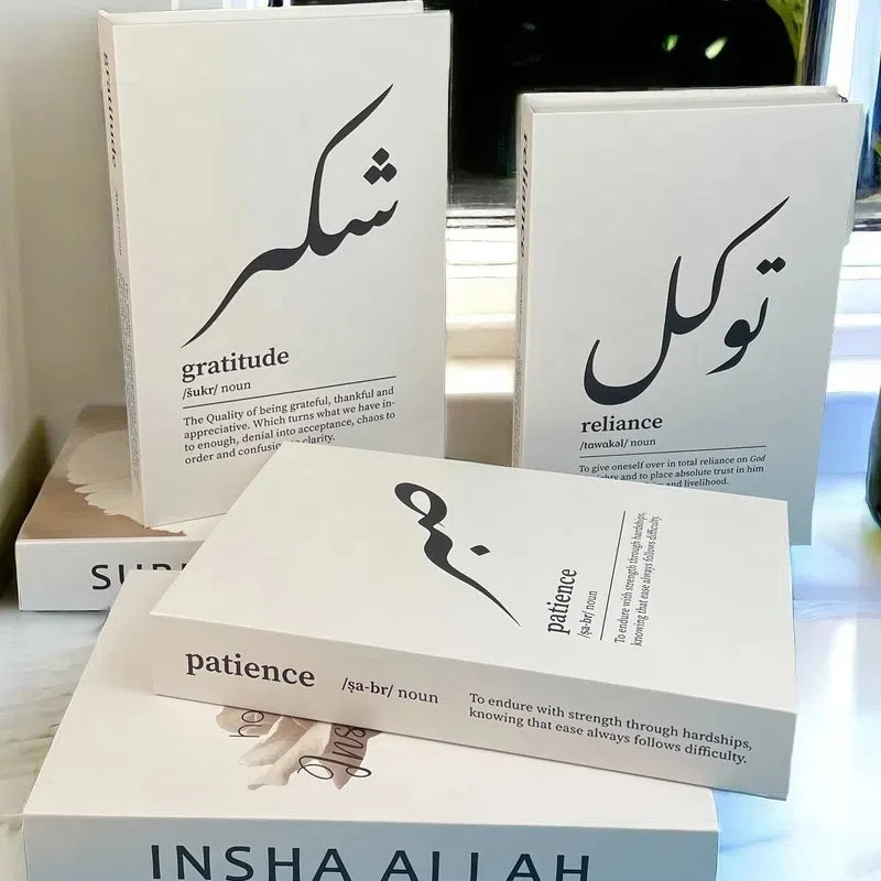 Islamic Mosque Luxury Fake Book Storage Box