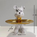 21cm Graffiti Bear Ornament Figurine