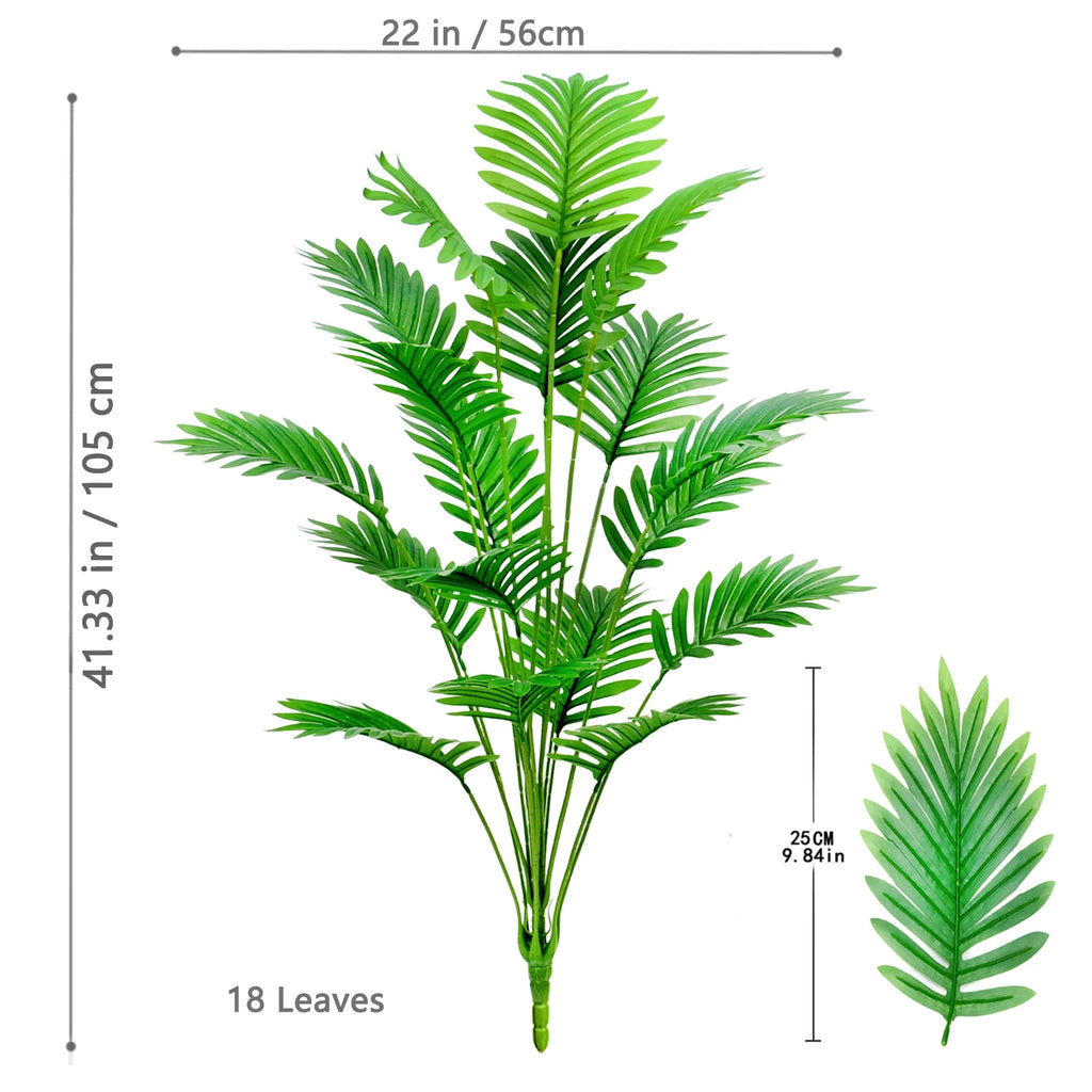 Large Artificial Palm Tree Tropical Fake Plant
