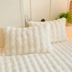 2pcs Fluffy Plush Pillowcase