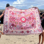 Europe Style Sofa Throw Blanket Cotton Thread Knitted Blanket
