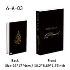 Islamic Mosque Luxury Fake Book Storage Box