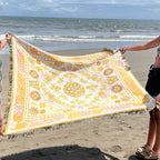Europe Style Sofa Throw Blanket Cotton Thread Knitted Blanket