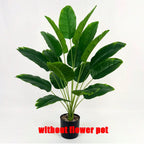 1pc 18 Leaves Artificial Large Tropical Palm Tree