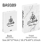 Islamic Kaaba Mosque Luxe Fake Book Storage Box