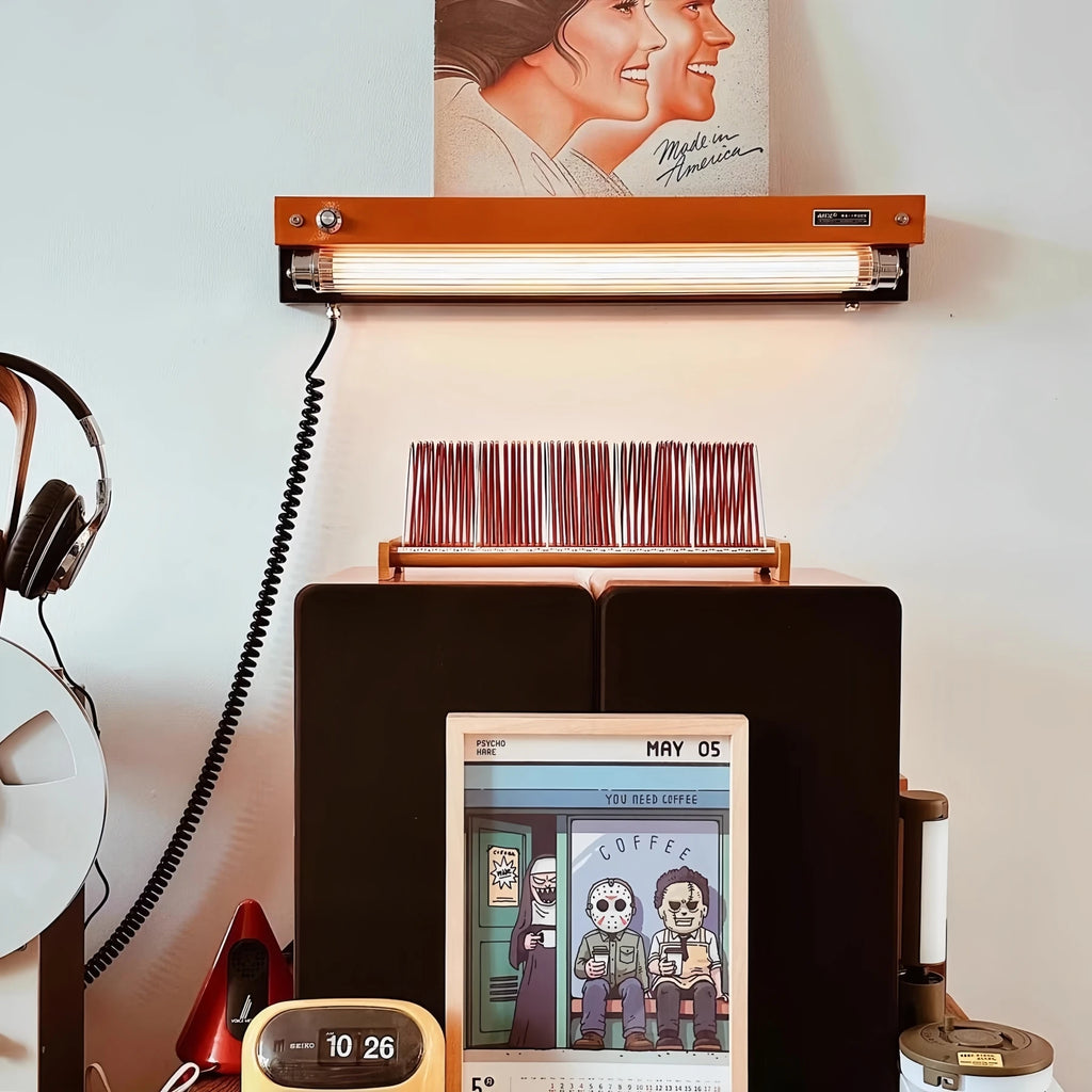 Bauhaus Retro Wall Lamp Vintage Industrial Orange Sconce lamp
