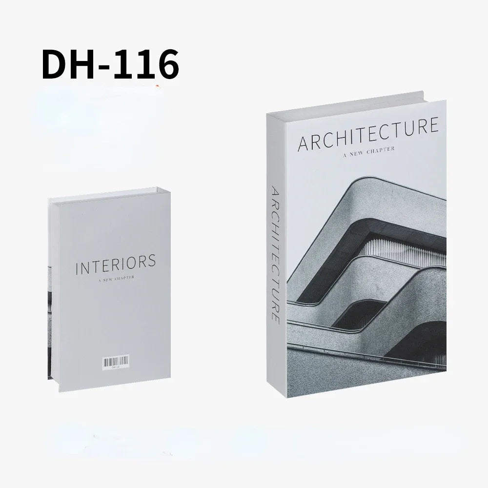 Minimalist Modern Decorative Fake Books
