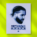 Black and White Drake Concert Cover Poster