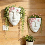 Classic Facial Flower Pot Head Wall Flower Pot