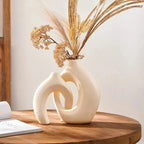 Nordic Modern Hollow Flower Vase Set of 2