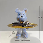21cm Graffiti Bear Ornament Figurine
