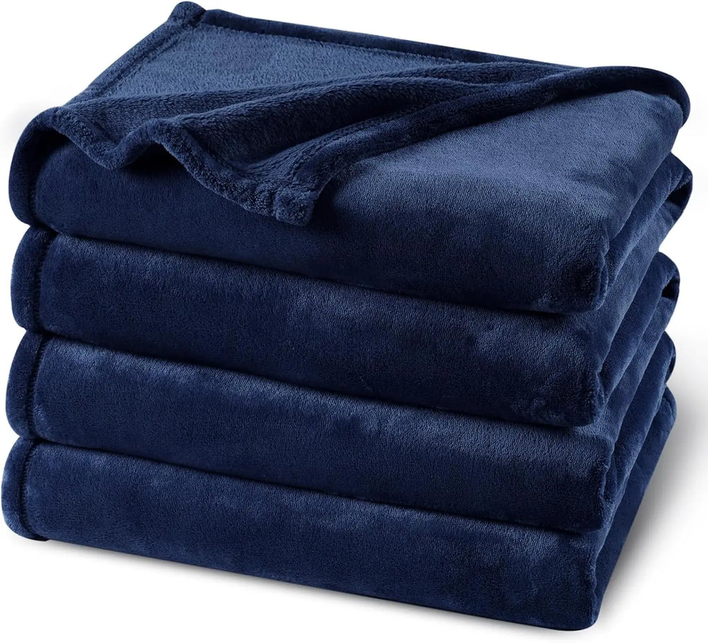Fleece Blanket Grey Lightweight Blanket