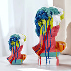 European Home Decoration David Head Resin Statue