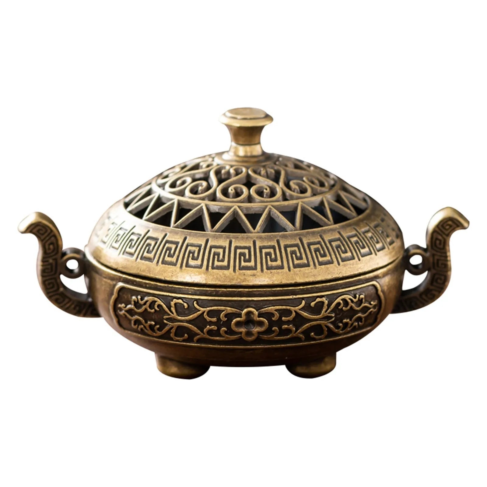 Vintage Alloy Incense Burner Stick Holder