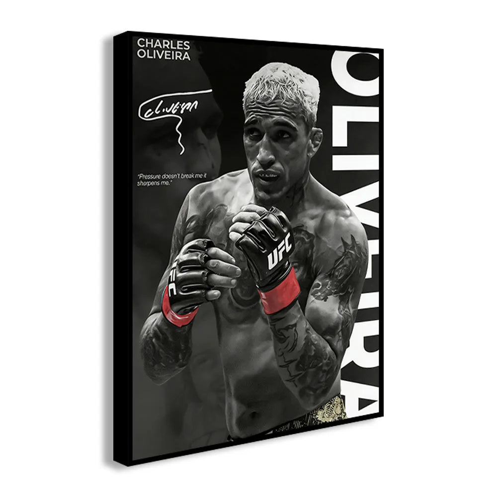 Boxing Star Canvas Wall Art Print Poster MMA Decorative Painting
