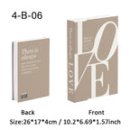 Coffee Lover Open Fake Book Storage Box