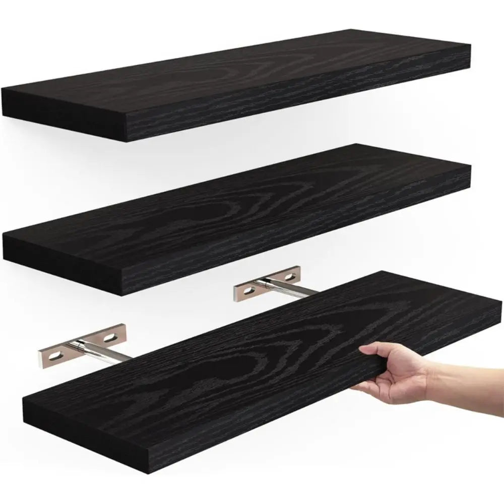 Hanging Wooden Durable Wall Shelves