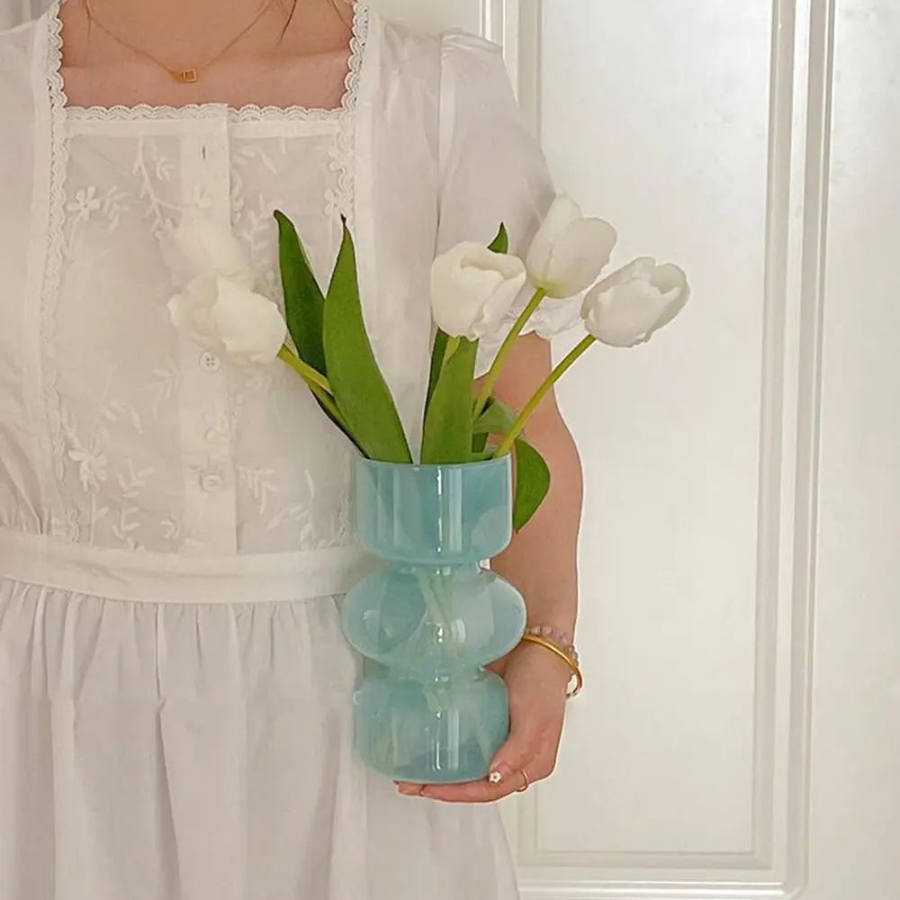 Retro Medieval Glass Vase