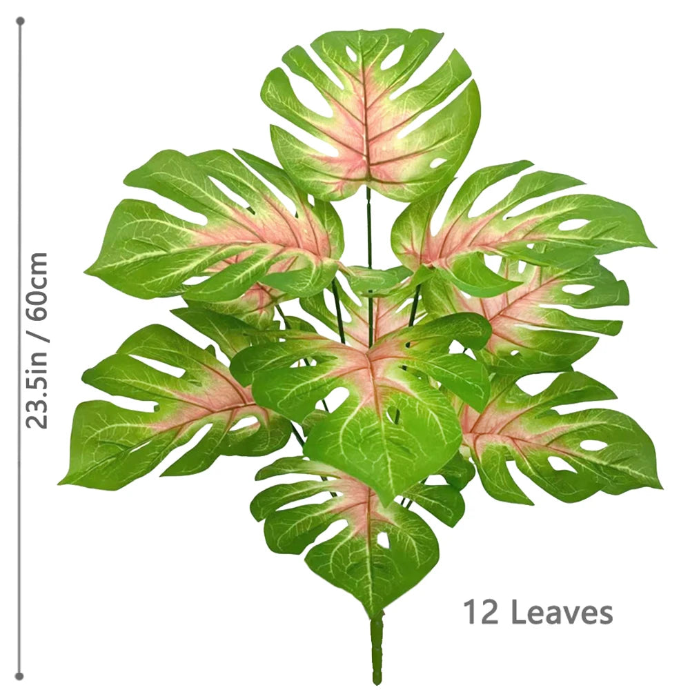 Artificial Monstera Plant Fake Palm Tree