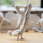 Yoga Man Figurine - Minimalist Home Decor Statue