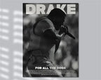 Black and White Drake Concert Cover Poster