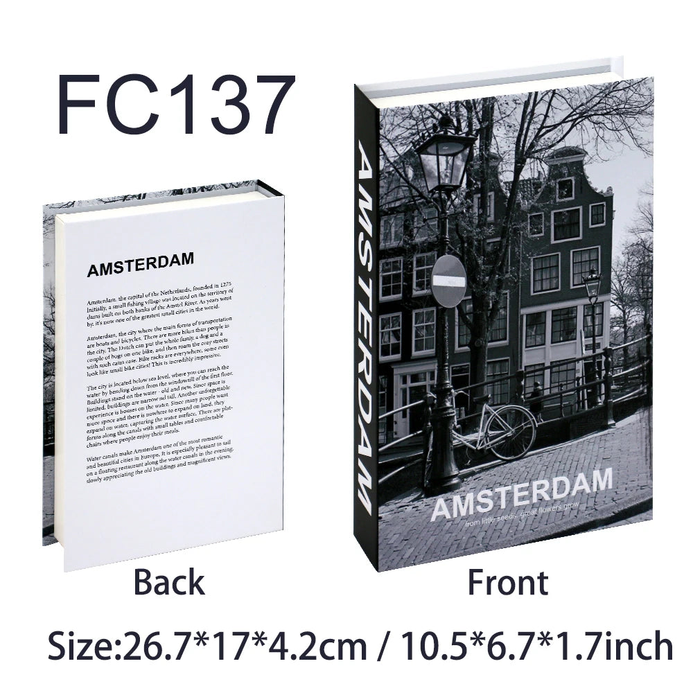 Luxury Fake Books Home Decoration Accessories