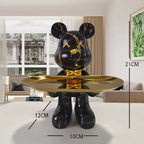 21cm Graffiti Bear Ornament Figurine