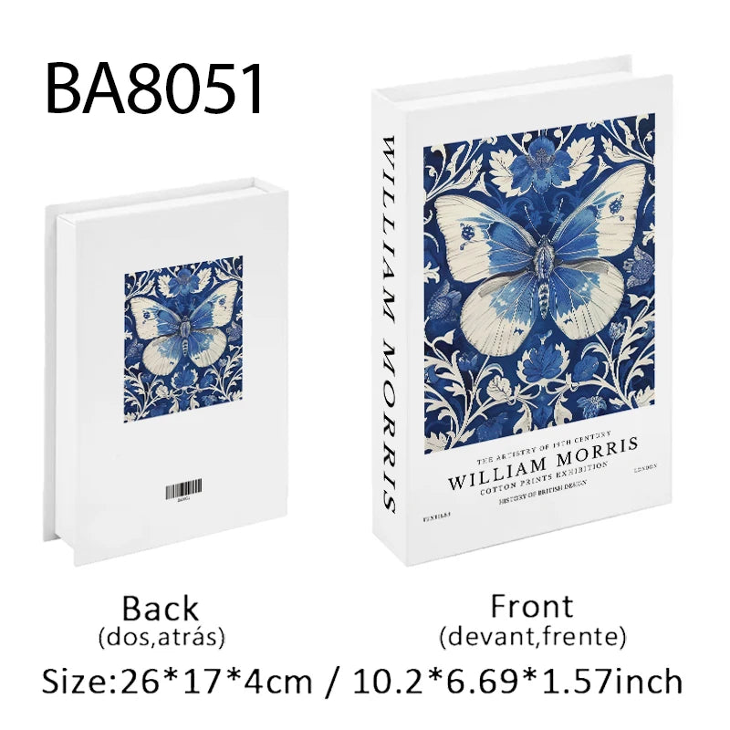 Luxury Perfume Fake Book Storage Box