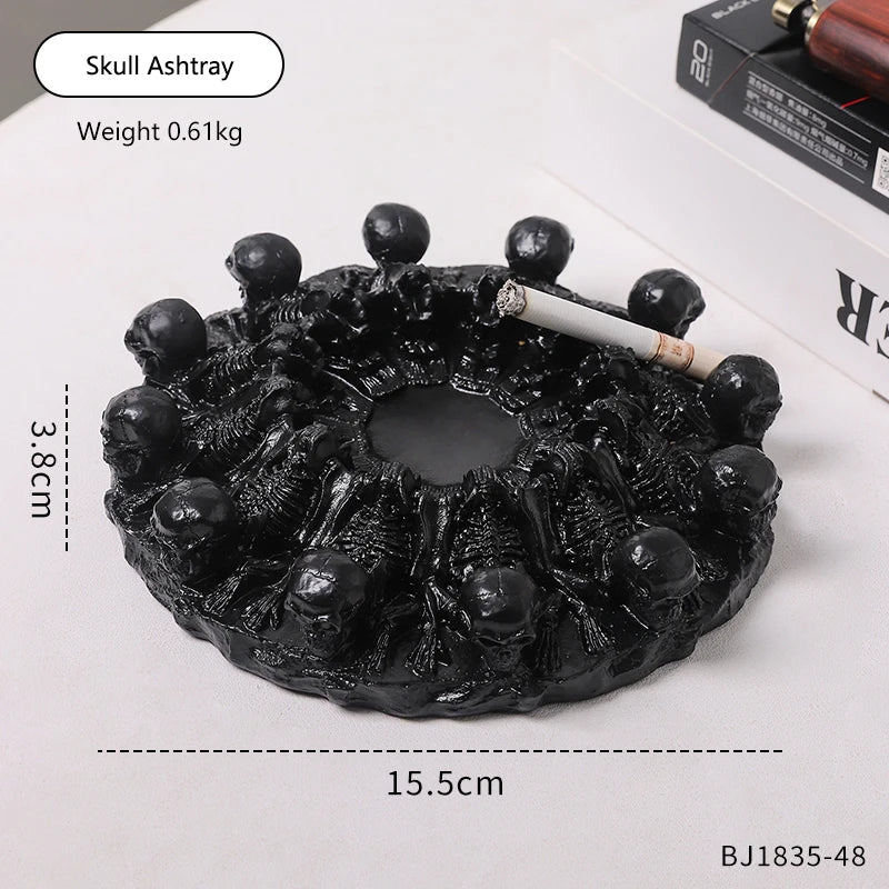 American Skull Ashtray