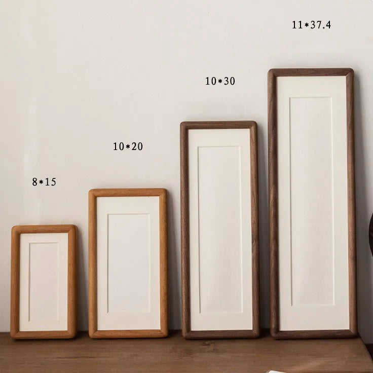 Rectangular Solid Wood Photo Frame High-Quality