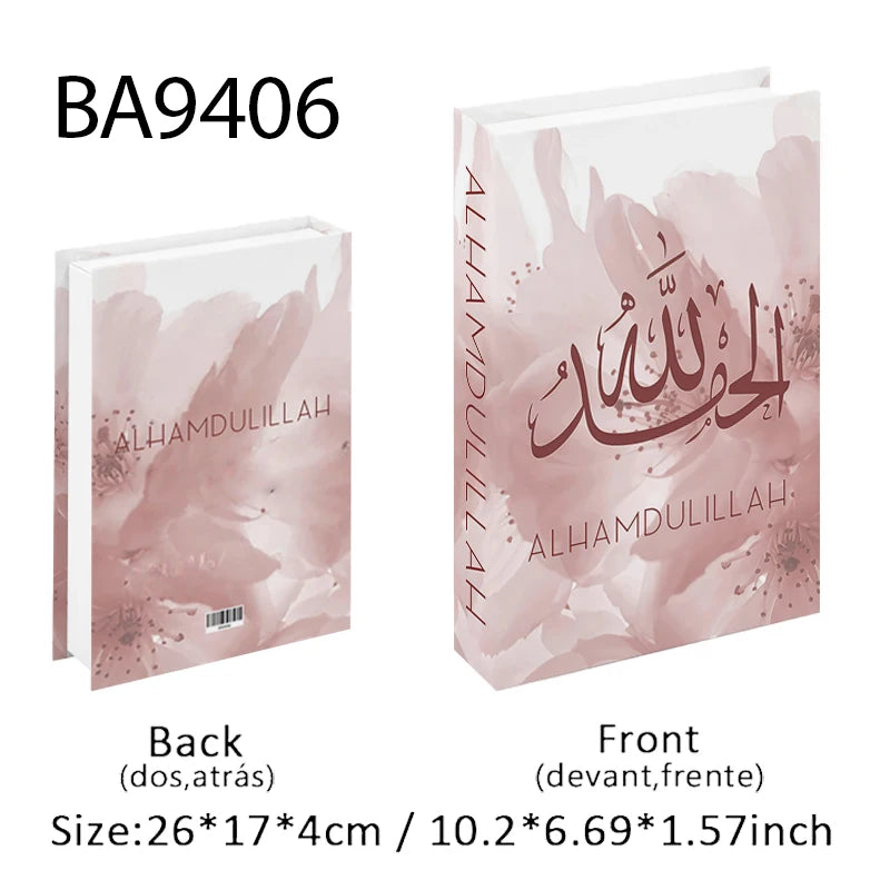 Islamic Mosque Luxury Fake Book Storage Box