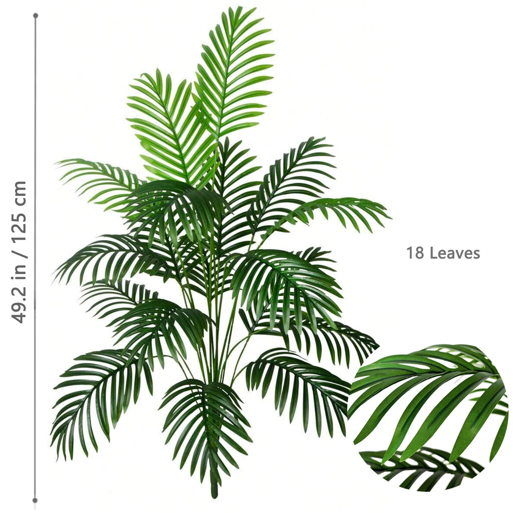 Large Artificial Palm Tree Tropical Fake Plant