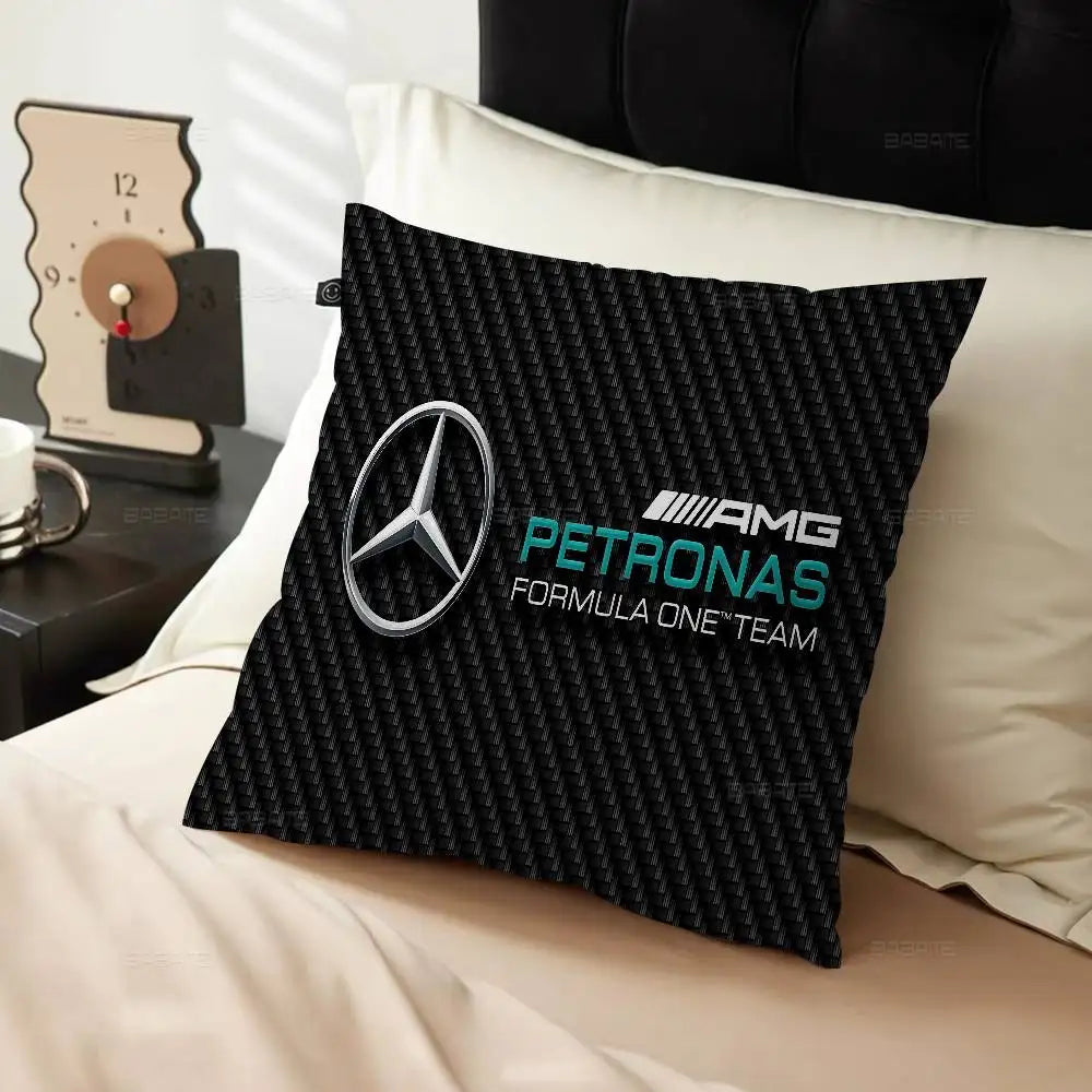 M-Mercedes-Ben-zs Logo Pillow Cover