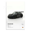 Minimalist Hyper Car Poster - E60 M5 CS M3 G800 911 GT3RSports Car Supercar Canvas