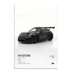 Minimalist Hyper Car Poster - E60 M5 CS M3 G800 911 GT3RSports Car Supercar Canvas