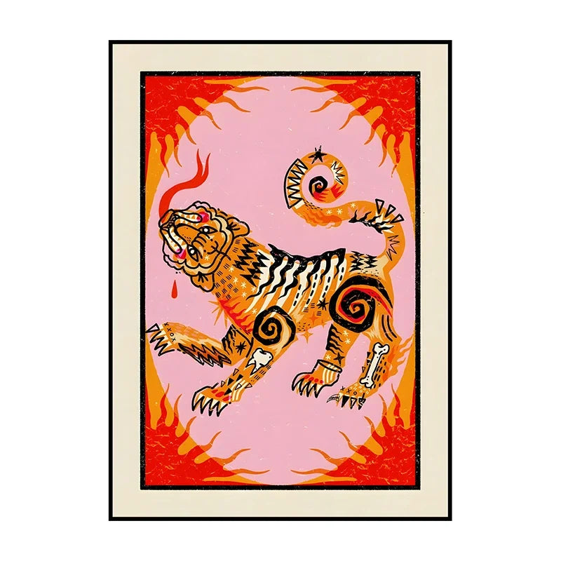 Abstract Classic Illustration Poster