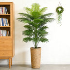60-80cm Tall Artificial Palm Tree Fake Monstera Plant