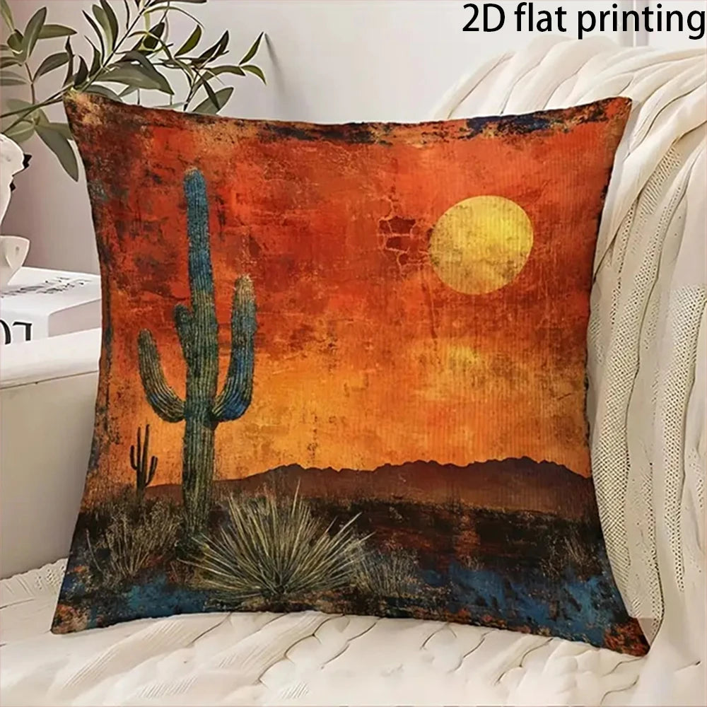 Vintage Art Throw Pillow Covers